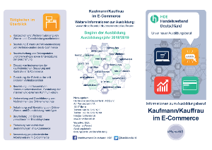 Flyer HDE - KaufmannKauffrau E-Commerce